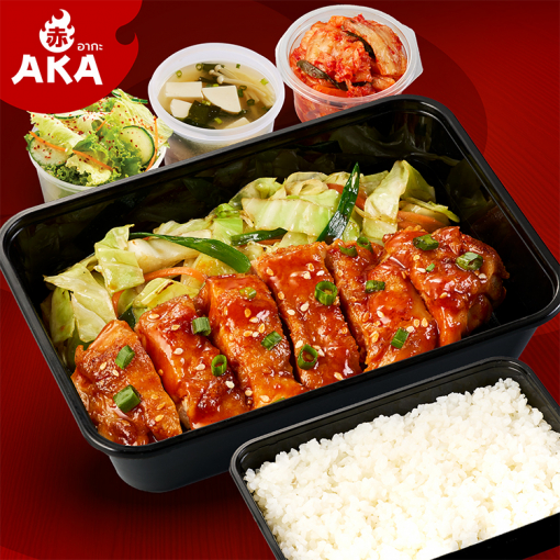 AKA80033339 ชุดไก่สไปซี่โกชูจัง